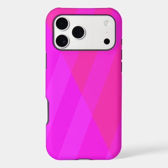 Fashionable Pattern Design in Pink Case-Mate iPhone Case (Back)