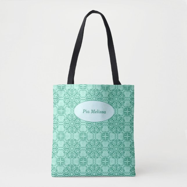 Fashionable pattern Tote bag (Front)