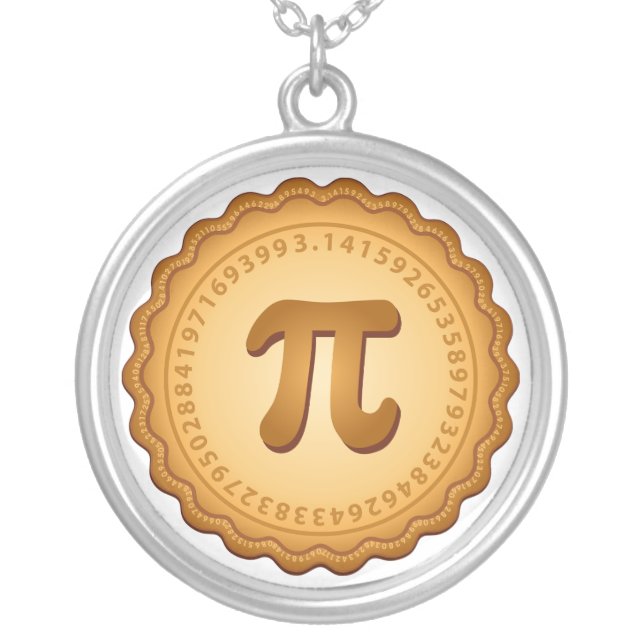 Fashionable Pi Necklace (Front)