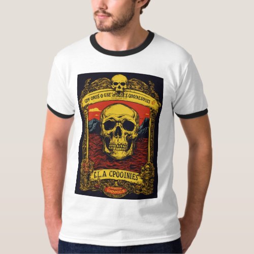 Fashionable pirates design tshirt