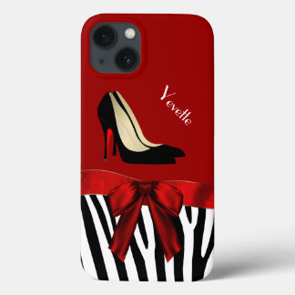 Fashionable Red & Zebra Print Samsung Note 4 Case