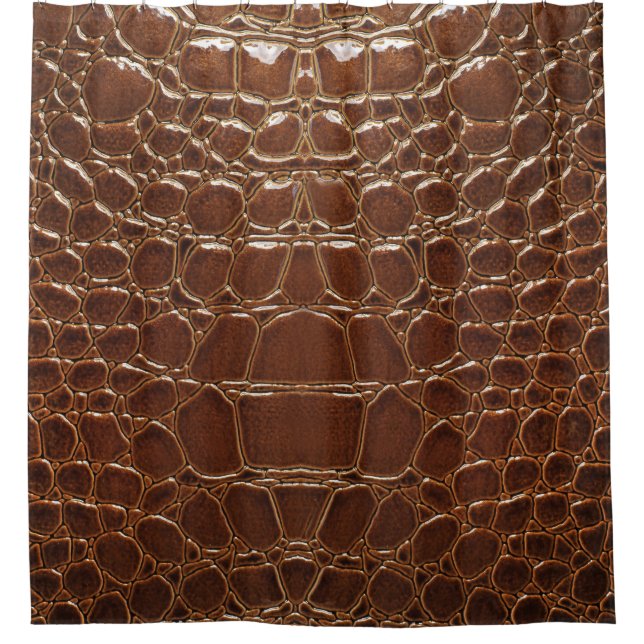 Fashionable Skin: Trendy Style Concept. Shower Curtain (Front)
