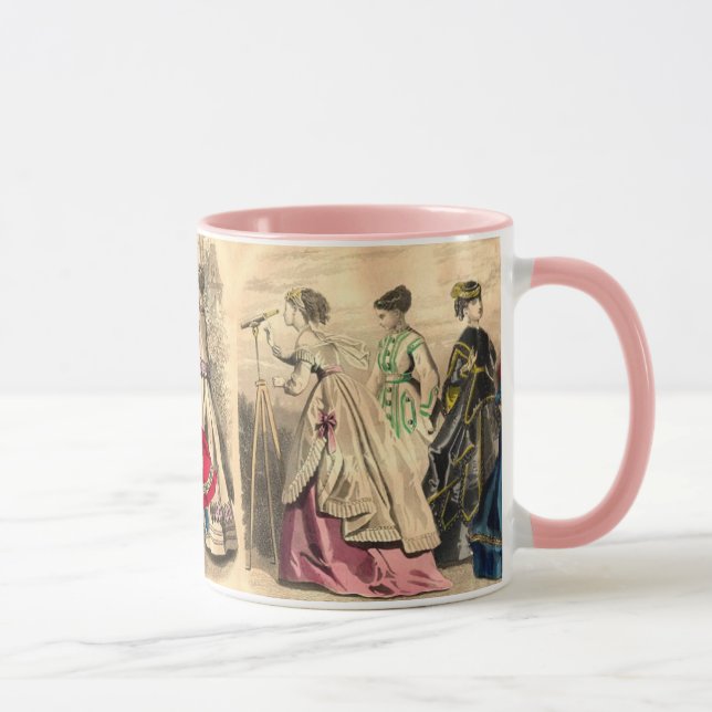 Fashionable Victorian Ladies Mug (Right)