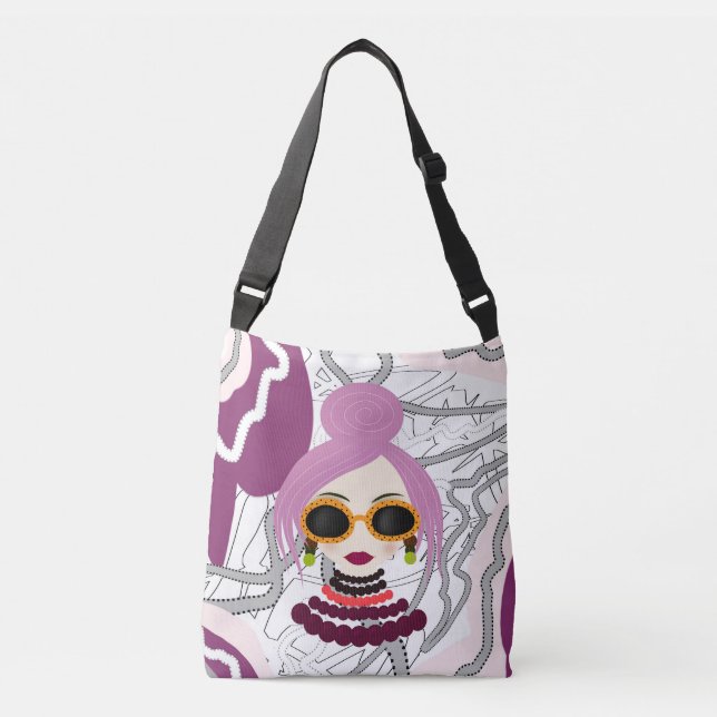 Fashionable woman crossbody bag (Front)