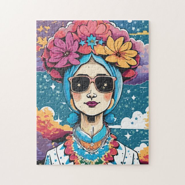 Fashionable Woman Jigsaw Puzzle (Vertical)
