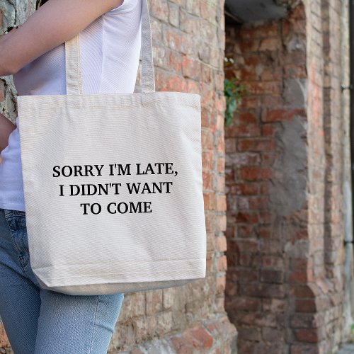 Fashionably Tardy Tote