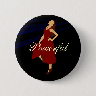 Fashiongirl in Red Button