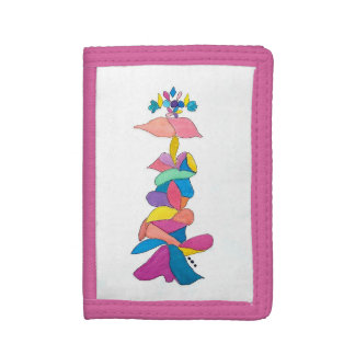 Fashionista Gown & Crown Watercolor On Wallet