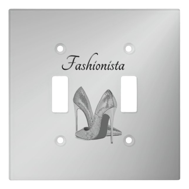 Fashionista High Heel Shoes Light Switch Cover (Front)