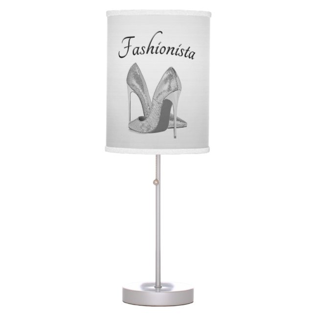 Fashionista High Heel Shoes Table Lamp (Front)