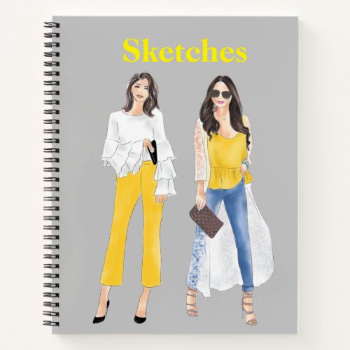 Fashionista Sketch Notebook