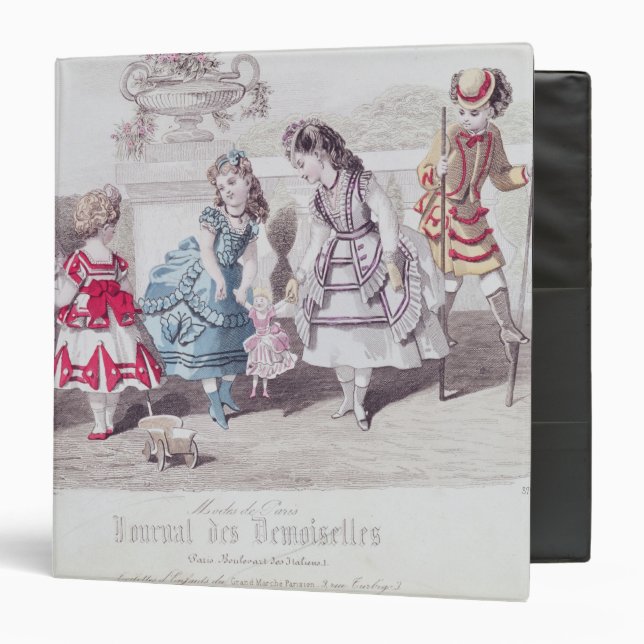 Fashions for Girls, from 'Journal des 3 Ring Binder (Front/Inside)