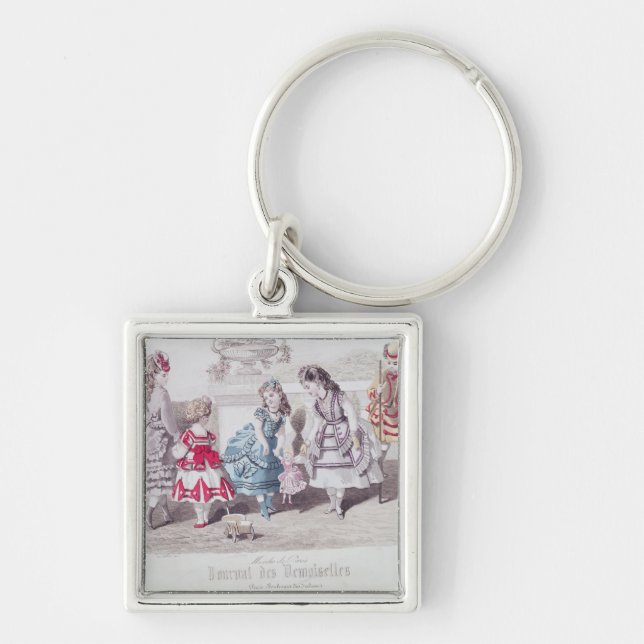 Fashions for Girls, from 'Journal des Keychain (Front)