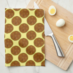 Fasnacht Day Easter Lent Donut Fasnachts PA Dutch Towel