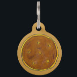 Fasnacht Day PA Dutch Fastnacht Donut Doughnut Pet Name Tag<br><div class="desc">Pet tag design features an original illustration of a classic Pennsylvania Dutch fastnacht donut. Just personalize with the name of your dog or cat. Lots of coordinating pet products are also available from this shop! Don't see exactly what you're looking for? Contact Rebecca to have a product customized just for...</div>