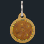 Fasnacht Day PA Dutch Fastnacht Donut Doughnut Pet Name Tag<br><div class="desc">Pet tag design features an original illustration of a classic Pennsylvania Dutch fastnacht donut. Just personalize with the name of your dog or cat. Lots of coordinating pet products are also available from this shop! Don't see exactly what you're looking for? Contact Rebecca to have a product customized just for...</div>