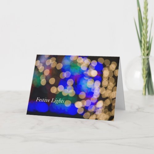 Fassist Lights Holiday Card