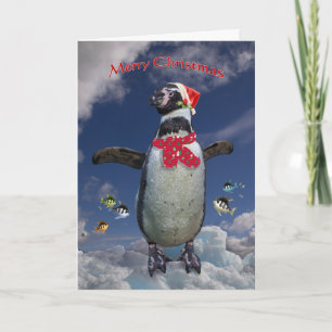 Fassist Penguin Christmas Card