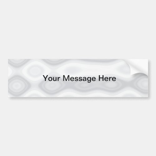 Fast and Easy Blank Template Bumper Sticker