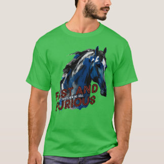 Fast and Furious Horse Racing T-Shirt