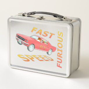 Fast and Speed Furious 01 Metal Lunch Box