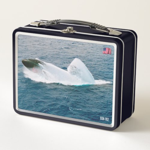 FAST ATTACK SUBMARINE  SSN METAL LUNCH BOX