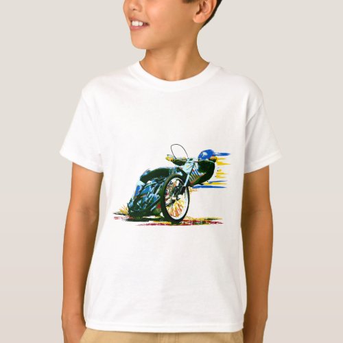 Fast Awesome Speedway Motorcycle T_Shirt