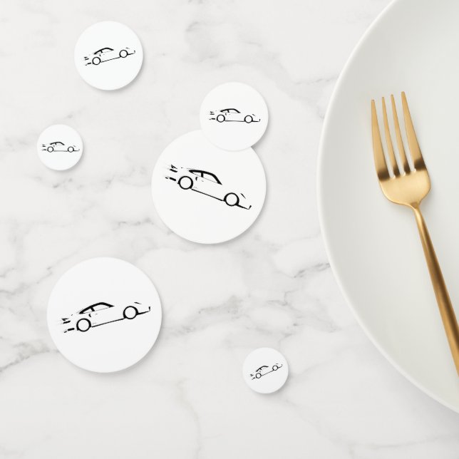 Fast Car Confetti (Group)