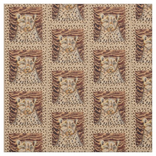 Fast Cheetah Fabric