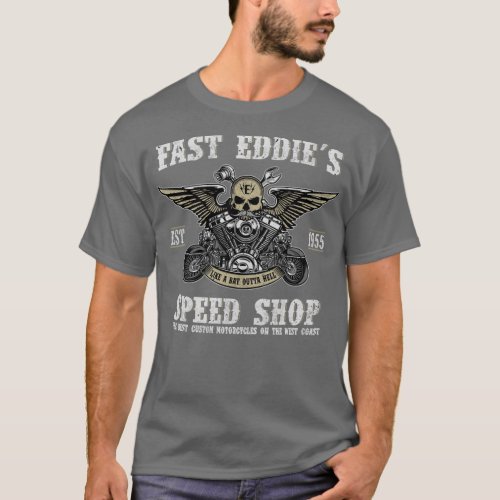 Fast Eddies Speed Shop  T_Shirt