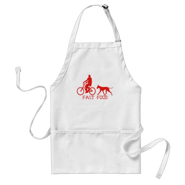 Fast Food Adult Apron (Front)