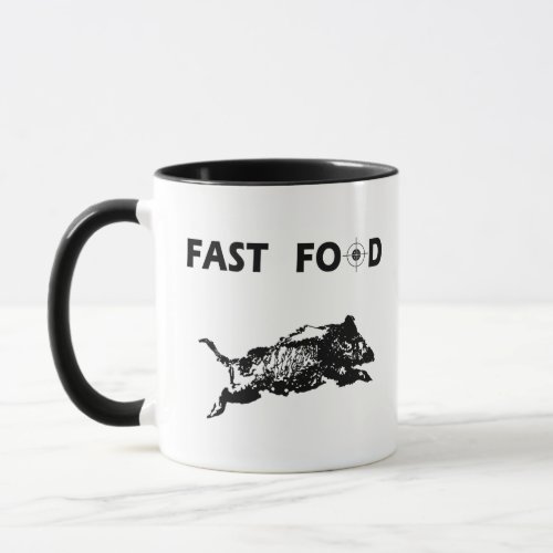 Fast Food Boar Hunting hunt hunter fun Mug