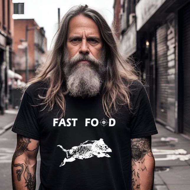Fast food boar hunting T-Shirt (Creator Uploaded)