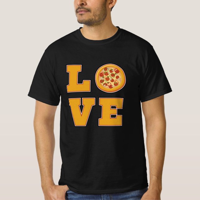 Fast Food Burger Cheese Funny Pizza Eat Gift Idea T-Shirt (Front)