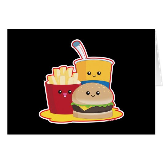 Fast Food Cards (Front Horizontal)