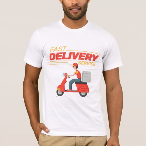 Fast Food Delivery T_Shirt