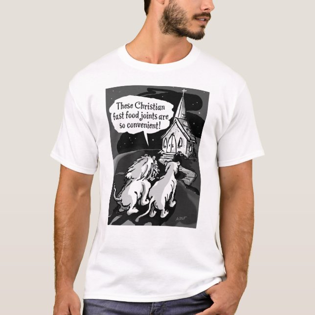 Fast food for lions! - T-Shirt (Front)