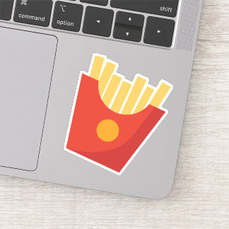 Fast Food French Fries Die Cut Sticker Decal