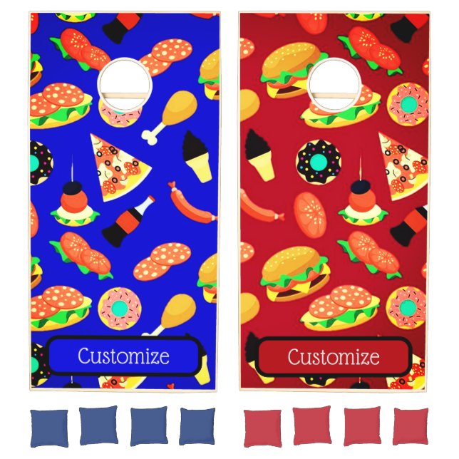 Fast Food Frenzy Cornhole Set (Set)