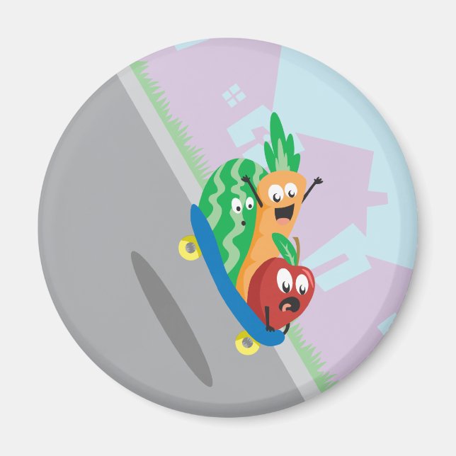 Fast Food Fridge Magnet (Front)