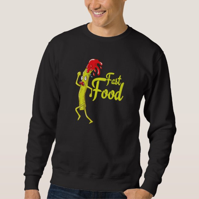 Fast Food Fries Sweatshirt (Front)