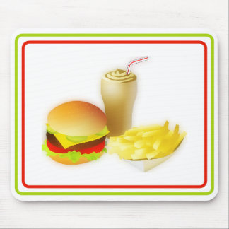 Fast Food Fun Mouse Pad