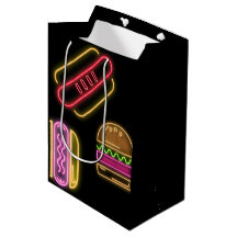 Fast Food Hot Dogs and Hamburger
