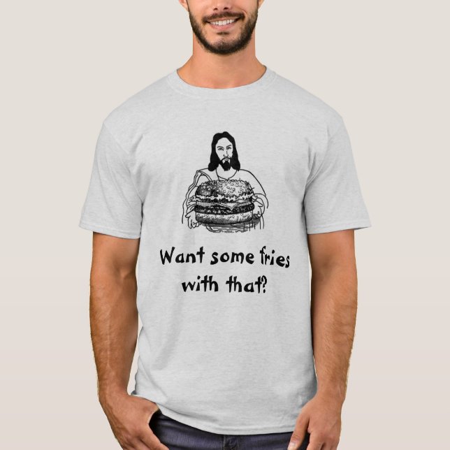 Fast Food Jesus T-Shirt (Front)