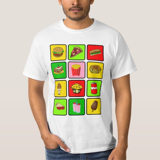 Fast Food Junkie shirt - choose style & color