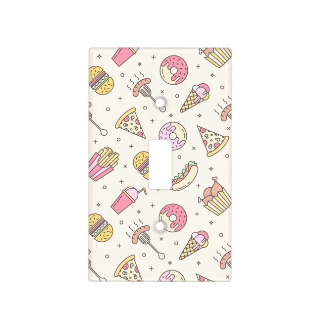 Fast Food Light Switch Cover (Front)