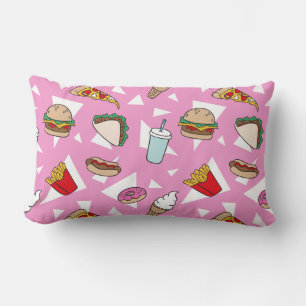 Fast Food Lumbar Pillow