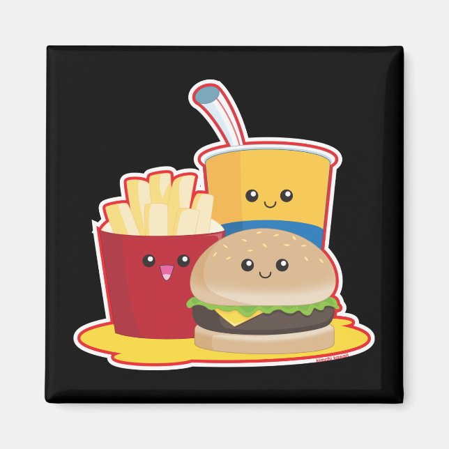 Fast Food Magnet (Front)