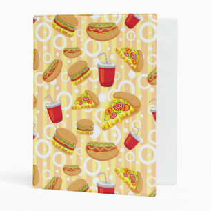 Fast Food Mini Binder