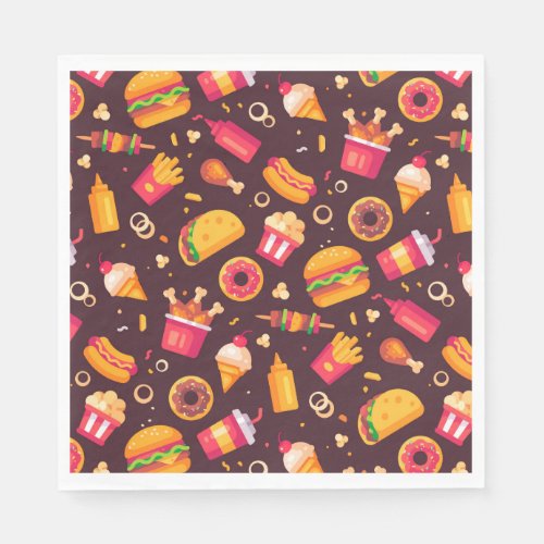 Fast Food Paper Napkin